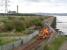 Nearly there. The final stretch of tracklaying on the approach to Longannet from the west on 19 April 2007, with the power station dominating the background.<br><br>[John Furnevel 19/04/2007]