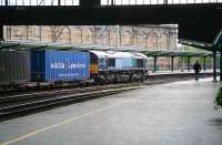 WHM containers heading south through Carlisle on 18 April 2007.<br><br>[John Furnevel 18/04/2007]