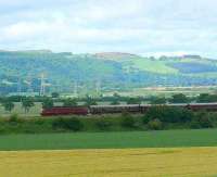 57601 takes the Royal Scotsman on its journey towards Perth.<br><br>[Brian Forbes 25/06/2007]