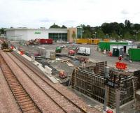 General view over the Alloa site on 10 July.<br><br>[John Furnevel 10/07/2007]