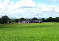 Colne - Blackpool service westbound along the Bowland Fells near Gregson Lane on 14 July.  <br><br>[John McIntyre 14/07/2007]