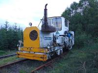 First Engineering track maintenance vehicle in Tulloch yard.<br><br>[John Gray 20/07/2007]