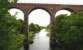 View south along the Water of Luce on 31 May 2007 at the point where Glenluce Viaduct carried <I>The Port Road</I> across the valley just west of the town.<br><br>[John Furnevel 31/05/2007]