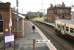 <I> Ae fond kiss...</I> Saltcoats farewell, Glasgow bound platform, 17 May 2007.<br><br>[John Furnevel 17/05/2007]