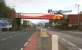 The bridge that carried the Caledonian route from Ladyburn Junction across the A8 at Greenock and into James Watt Dock. View west on 29 April 2007.<br><br>[John Furnevel 29/04/2007]