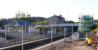 The Markinch lift is taking shape behind the screen on 10 July 2007.<br><br>[Brian Forbes 10/07/2007]