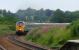 Compass Tours from Dalwhinnie returning to Liverpool behind 47843 <I>Vulcan</I> about to pass Gleneagles on 21 July 2007.<br><br>[Brian Forbes 21/07/2007]