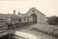 HR 4.4.0 54404 <i>Ben Clebrig</i> at Thurso sheds.<br><br>[G H Robin collection by courtesy of the Mitchell Library, Glasgow 03/07/1950]