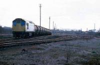 Freight in Alloa yard in 1986.<br><br>[Mark Dufton //1986]