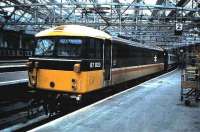 87023 at Glasgow Central in August 1985.<br><br>[David Panton /08/1985]