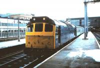 25192 waits at Carlisle in August 1985 with a train for Glasgow Central via the G&SW route. <br><br>[David Panton /8/1985]