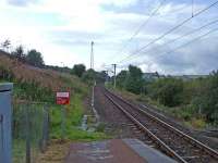 Looking west from Whinhill towards Upper Greenock on 11 September.<br><br>[Graham Morgan 11/09/2007]