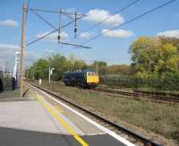 Preserved Class 86 locomotive 86101 passes Finsbury Park en route from Doncaster to Crewe on 19 October.<br><br>[Michael Gibb 19/10/2007]