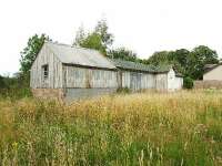 Old station building at Lentran, now in a very run down and dangerous state. It may not be around much longer as the ground is up for sale. Photograph with kind permission of the owner.(Demolished in October 2007)<br><br>[John Gray 16/08/2007]