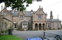 Another of the <I>'wayside'</I> stations on the ECML in rural Northumberland. The frontage of the former Belford station, photographed in August 2007.<br><br>[John Furnevel 16/08/2007]