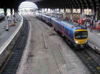 York on 16 June with 185140 forming a Scarborough - Liverpool Lime Street service running into the station.<br><br>[John McIntyre 16/06/2007]