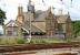 The substantial former station at Belford looking west over the ECML in 2007.<br><br>[John Furnevel 16/08/2007]