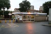 North side approach to a deserted Scotstounhill station early on Sunday 23 September 2007.<br><br>[John Furnevel 23/9/2007]