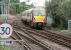 The Sunday morning 10.39 Balloch - Motherwell service approaching the junction with the Helensburgh line at Dalreoch on 9 September 2007.<br><br>[John Furnevel 09/09/2007]