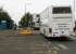 <I>The next train to Bathgate will be... a bus.</I> Scene in the car park at Livingston North station on Sunday 21 October 2007 during occupation of the line for widening work.<br><br>[John Furnevel 21/10/2007]