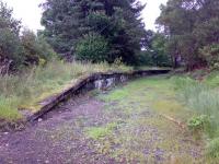 The platform at Ballachulish Ferry in September 2007 looking east towards Ballachulish terminus.<br><br>[Alasdair Mulhern 04/09/2007]