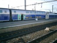 <b>SNCF TGV 289</b> at Perpignan Dali Station, running with <i>TGV 259</i>.<br><br>[Alistair MacKenzie 17/10/2007]