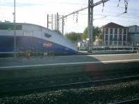 <b>SNCF TGV 289</b> at Perpignan Dali Station.<br><br>[Alistair MacKenzie 17/11/2007]