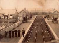 1910 picture of Loch Leven Station, Kinross. Photo courtesy Garry Morton.<br><br>[Garry Morton Collection //1910]