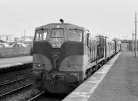 CIE 151 with a train at Claremorris in 1988.<br><br>[Bill Roberton //1988]