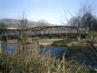<B>Black Bridge</B> carried the branch from the LMS/LNER joint branch line over the River Leven to the Dillichip Dye Works, now bonded whisky warehouses.<br><br>[Alistair MacKenzie 02/04/2007]