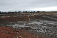 This big hole in the ground will be the Gogar Tram Depot. View looks north west.<br><br>[Ewan Crawford 26/12/2007]