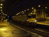 334020 sitting at Platform 3 of Paisley Gilmour Street on an evening service to Glasgow Central<br><br>[Graham Morgan 14/01/2008]