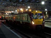 334032 stands at Glasgow Central platform 9 on 19 January 2008 with a service for Gourock.<br><br>[Graham Morgan 19/01/2008]