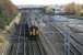 A Carlisle - Glasgow Central service at the south end of Kingmoor yard on 3 November. It has just passed the overgrown 1963 Kingmoor box standing alongside the bridge that carried the Waverley route over the WCML. The bridge is currently used by the remaining stub of the Waverley, now serving a warehouse on Kingstown industrial estate at Brunthill, just to the east. This short branch is accessed from the southwest corner of the yard via a reversal at Stainton.<br><br>[John Furnevel 03/11/2007]