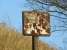 A rather old and weather-beaten LMS <i>No Trespassing</i> sign still standing on the embankment just to the south of the new Aberdeen, Craiginches, freight terminal in December 2007.<br><br>[John Williamson 17/12/2007]