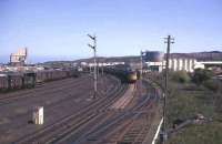 A class 27 on an Aberdeen bound train at Craiginches North on 25 May 1975.<br><br>[John McIntyre 25/05/1975]