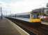 117s from Haymarket depot run ECS through Haymarket station in April 1995 on their way to Waverley to provide reinforcements for the evening peak. <br><br>[David Panton /04/1995]