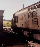 An old pal from my Ravenscraig days at Insch on a passenger train in 1990.<br><br>[Ewan Crawford //1990]