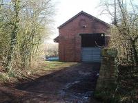The former goods shed attached to Halton station seen on 19 February 2008. Now used by the local rowing club.<br><br>[Mark Bartlett 19/02/2008]