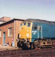 Last survivor in service - 24081 stands outside Crewe works on 27 September 1979.<br><br>[Colin Alexander 27/09/1979]