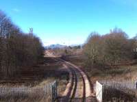February 2008 view of the gated entrance to Kincardine Yard.<br><br>[Brian Forbes 04/02/2008]