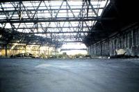Looking out from the concourse at Leith Central in November 1985.<br><br>[David Panton /11/1985]