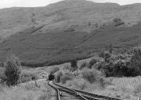 View over Crianlarich Lower looking east towards Killin Junction in the 1980s.<br><br>[Bill Roberton //]