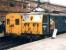 Class EM1 76025 with the LCGB <I>Easter Tommy</I> railtour at Guide Bridge alongside class 506 Hadfield/Glossop DC unit M59601M on 21 April 1981. The tour started at Lime Street with a pair of 25s and arrived in Lincoln behind a pair of 31s with 76025 handling the Guide Bridge - Rotherwood leg.<br><br>[Colin Alexander 21/04/1981]