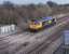 GBRf 66713 on the eastern side of Didcot on 11 March.<br><br>[Peter Todd 11/03/2008]