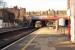 An eastbound InterCity 125 HST service heading for Paddington runs through Ealing Broadway at speed on 26 January 1990 [see image 34422].<br><br>[John McIntyre 26/01/1990]