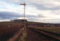Maud fixed distant (north). Looking south to the village of Maud on a fine spring evening in March 1979. [See image 19158]<br><br>[John Williamson /03/1979]