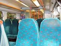 <I>Good evening...please take a seat..</I> the welcoming interior of 334 003, photographed leaving Drumchapel on 8 June 2008.<br><br>[Veronica Inglis 08/06/2008]