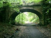 Blane Valley - Bridge for middle entrance access to former Lennox Castle Hospital.<br><br>[Alistair MacKenzie 15/07/2008]