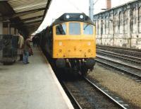 25154 shortly after arrival at Carlisle on 23 July 1982 with the 0857 train from Leeds.<br><br>[Colin Alexander 23/07/1982]
